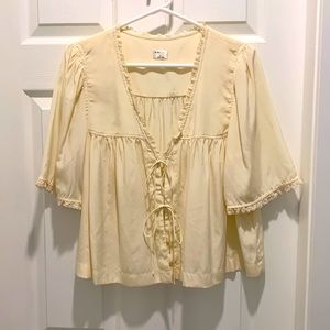 Aritzia Le Fou Wilfred Careen Blouse